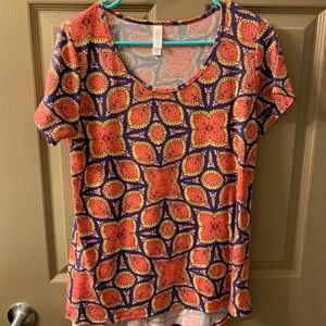 Paisley patterned top